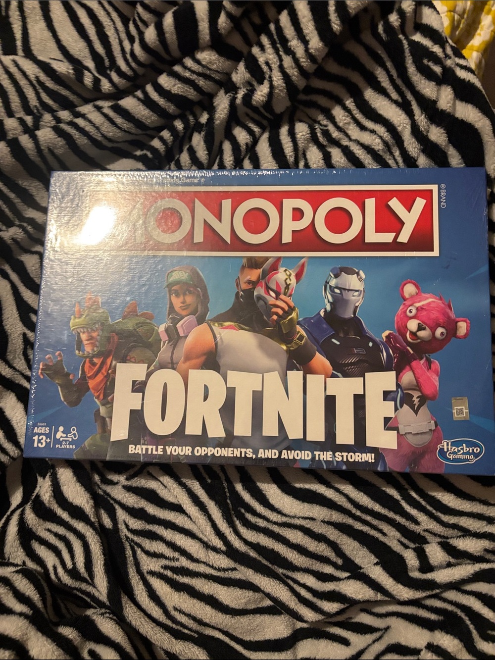 Nwt Hasbro Monopoly Fortnite Board Game - Blue Box